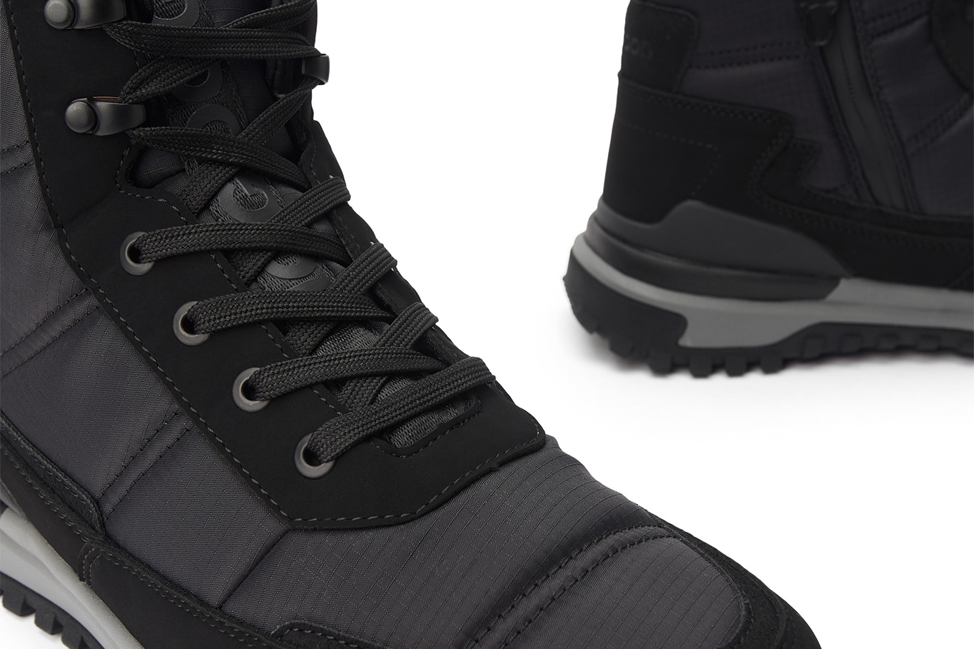 ботинки 31269AM-0401 черный рипстоп, фото 3